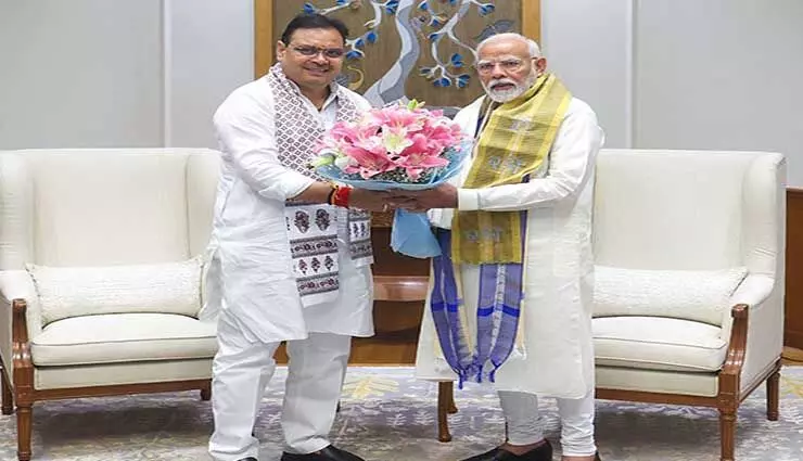 Rajasthan: मुख्यमंत्री ने दिल्ली में प्रधानमंत्री मोदी से की मुलाकात