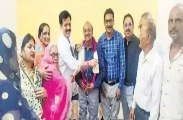 Kota: महासभा समिति ने सारस्वत समाज के अध्यक्ष रविंद्र का स्वागत किया
