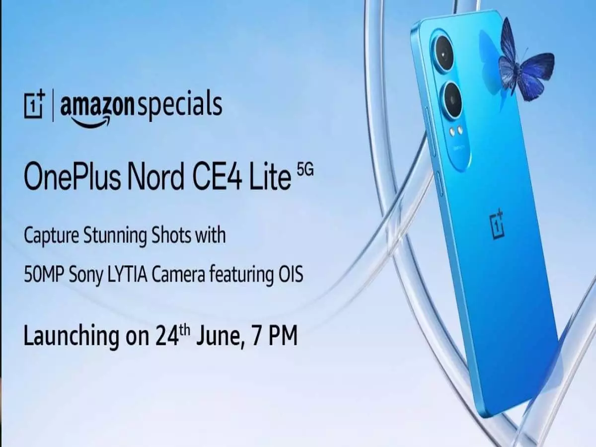OnePlus Nord CE 4; OnePlus Nord CE 4 Lite भारत में 24 जून होगा लॉन्च