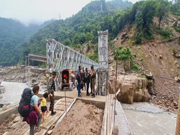 Sikkim:भारतीय सेना की त्रिशक्ति कोर ने उत्तरी सिक्किम में राहत अभियान जारी रखा