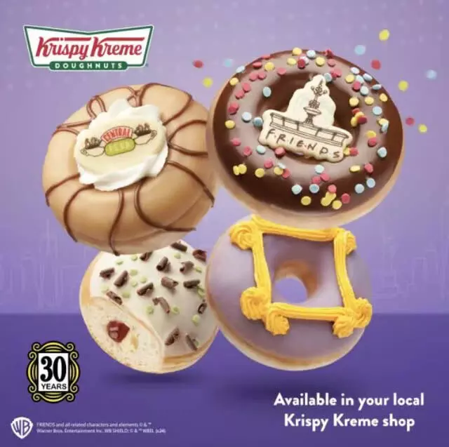 world : क्रिस्पी क्रीम ने फ्रेंड्स से प्रेरित डोनट्स लॉन्च किए,
