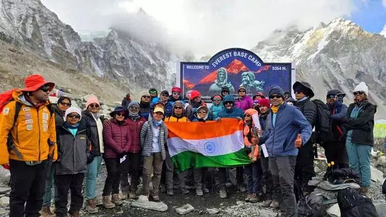 Telangana: चार युवा पर्वतारोहियों ने नई ऊंचाइयां हासिल कीं