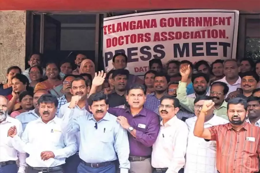 Telangana जूनियर यूनियन के डॉक्टरों ने 24 जून से राज्यव्यापी हड़ताल का आह्वान किया