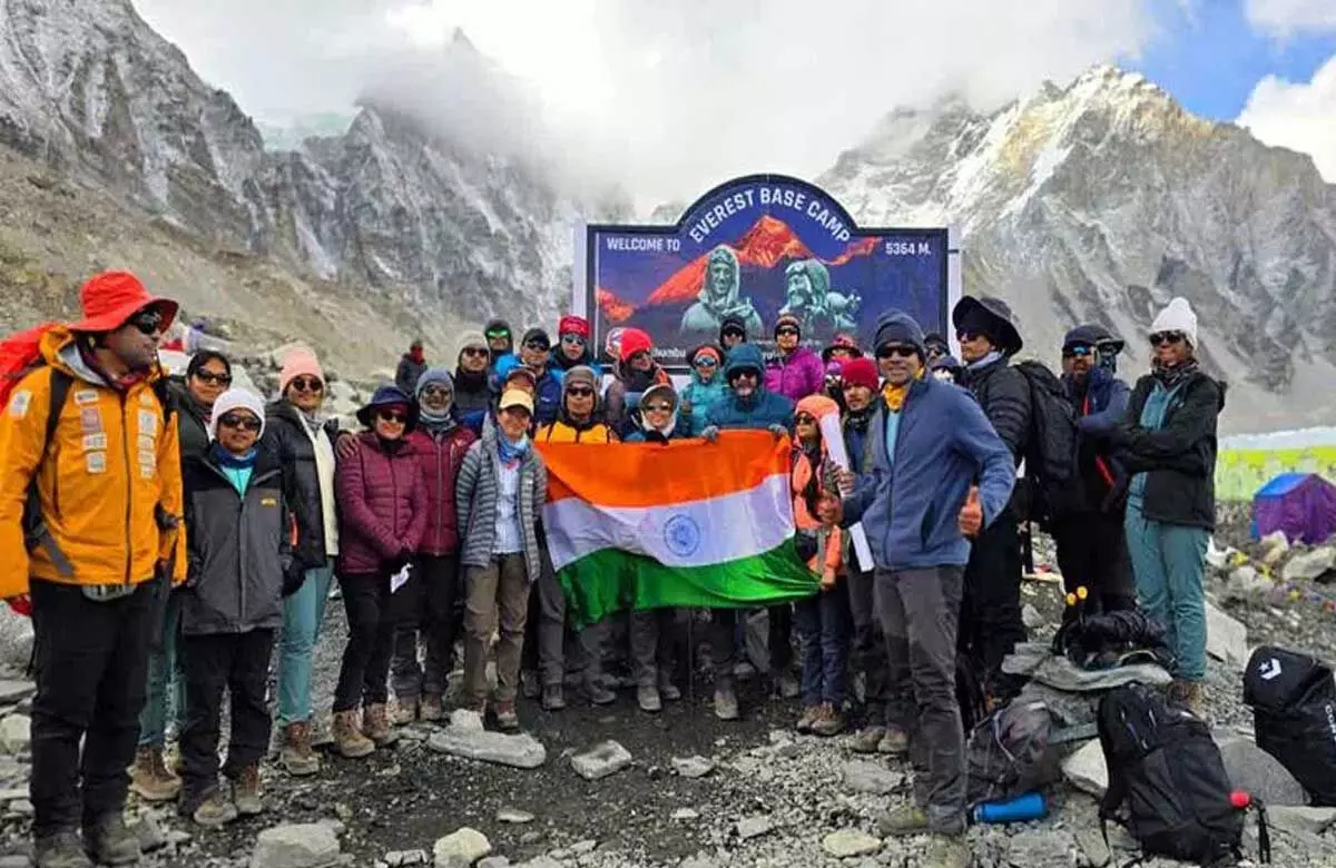 Telangana के चार युवा पर्वतारोहियों ने नई ऊंचाइयां हासिल कीं