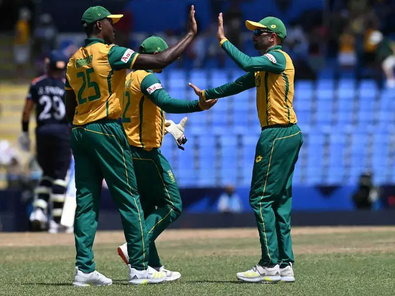 T20 World cup: दक्षिण अफ्रीका ने सुपर आठ मुकाबले में अमेरिका को 18 रन से हराया