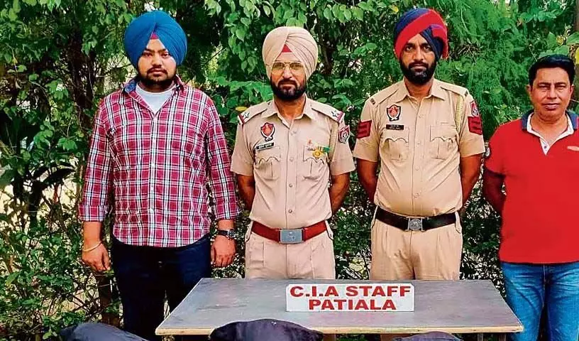 Patiala: चोरी की वारदातों को सुलझाने का पुलिस का दावा, 4 गिरफ्तार