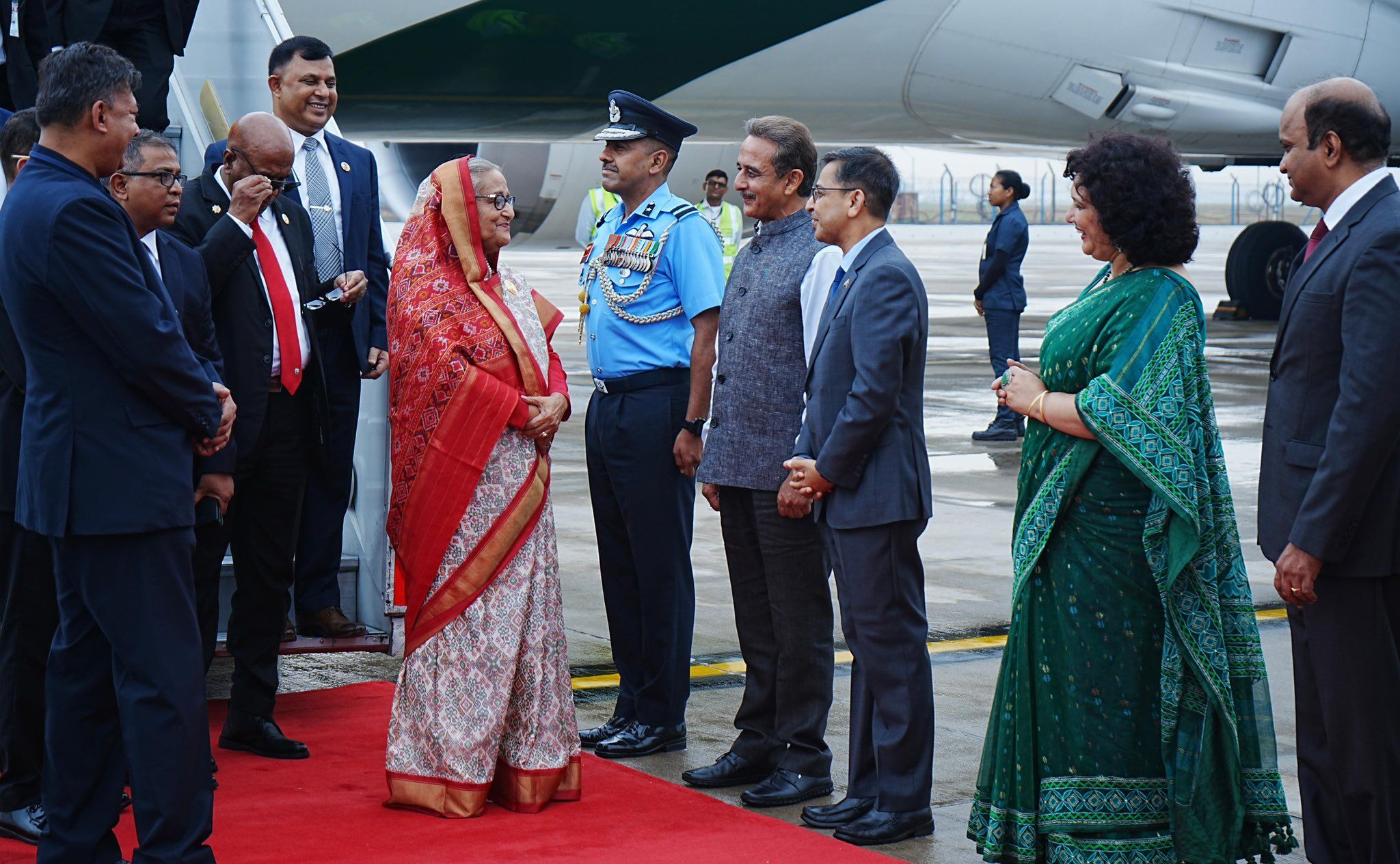 India पहुंचीं बांग्लादेश की प्रधानमंत्री शेख हसीना