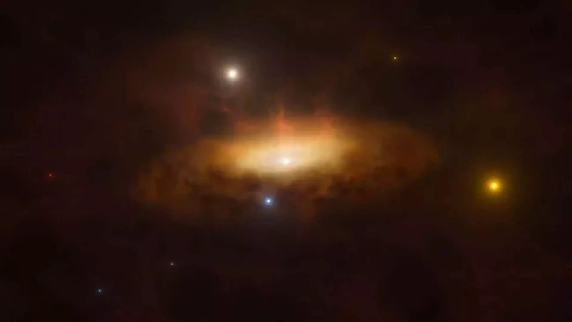 Astronomers की आंखों के सामने विश्व के पहले अवलोकन में विशालकाय ब्लैक होल जीवंत हो उठा