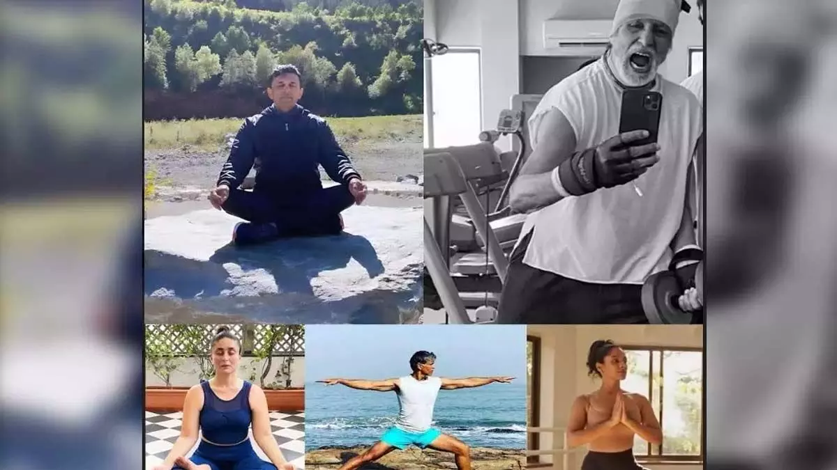 yoga for holistic; पाँच सेलेब्स जो समग्र स्वास्थ्य के लिए हैं  योग की कसम खाते
