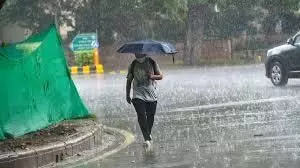 Rain in Delhi: दिल्ली में बारिश से खुशनुमा मौसम