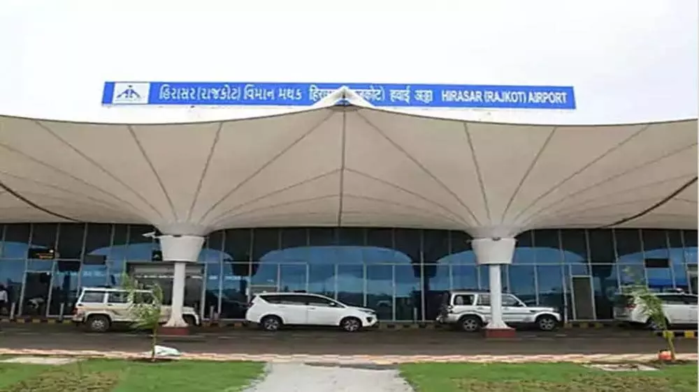 Gujarat  : राजकोट में हीरासरा हवाई अड्डे के स्थानांतरण के बाद गगनचुंबी इमारतें आकार लेंगी