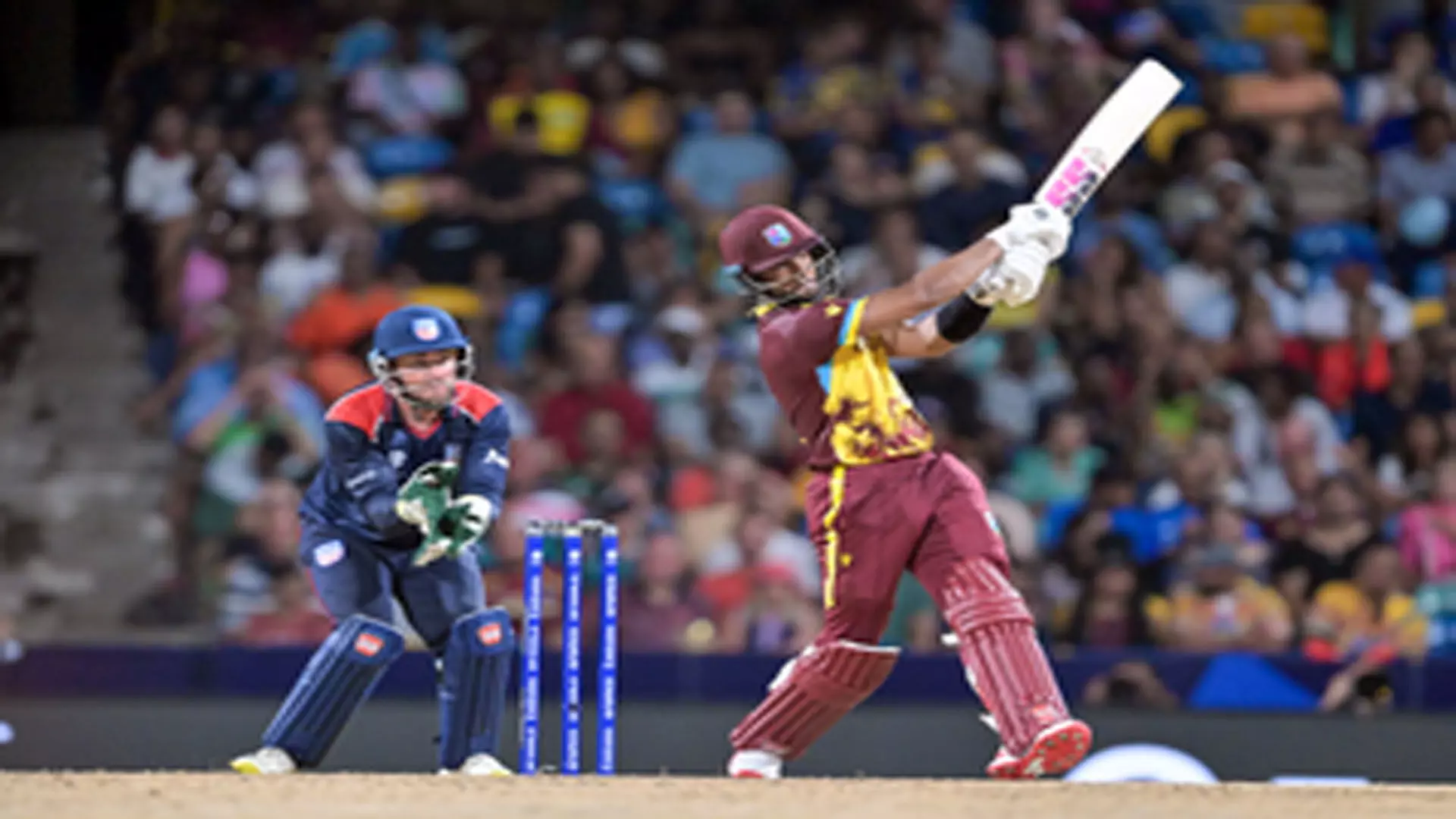 T20 World Cup, Super 8: होप की नाबाद 82 रन की पारी से वेस्टइंडीज ने अमेरिका को 9 विकेट से रौंदा