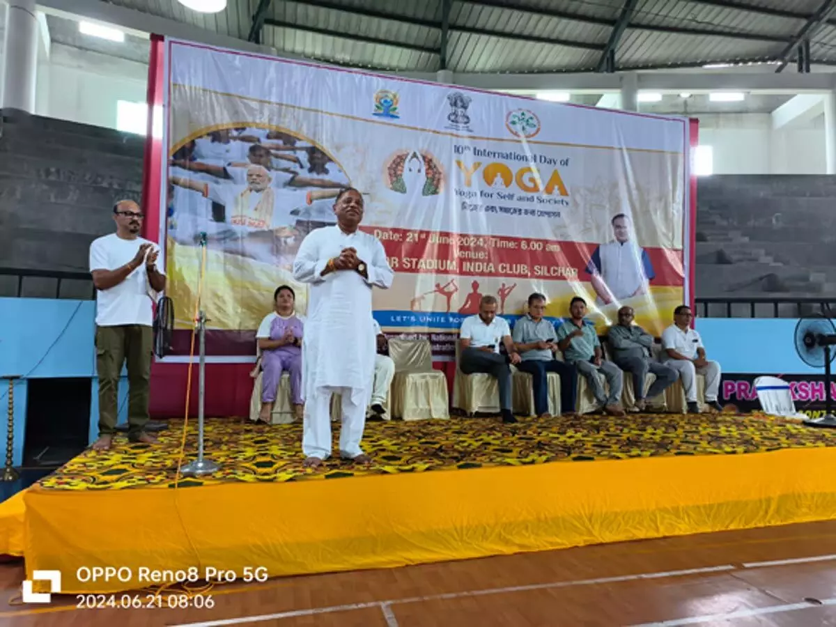 ASSAM NEWS :  असम में 10वां अंतर्राष्ट्रीय योग दिवस मनाया गया