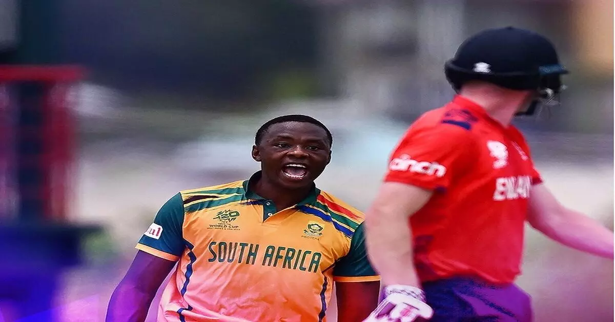 T20 World Cup: दक्षिण अफ्रीका ने इंग्लैंड को सात रन से हराकर अपराजेय अभियान बरकरार रखा