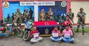 BSF ने बंगाल में भारत-बांग्लादेश सीमा पर 2.48 करोड़ रुपये का सोना जब्त किया
