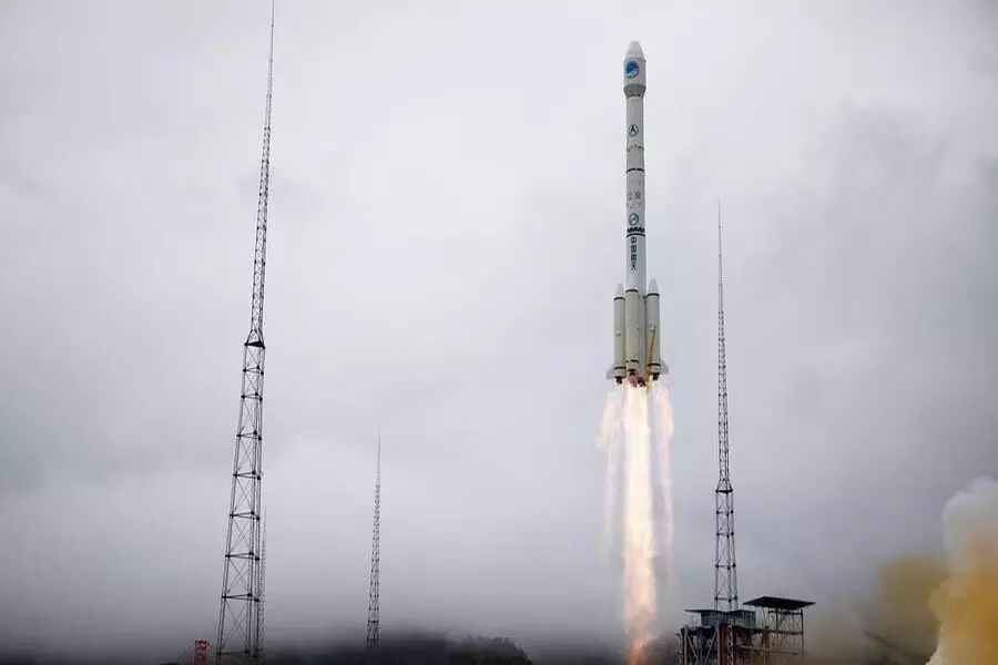 China के सीसीटीवी ने कहा कि चीन-फ्रांस उपग्रह कक्षा में प्रक्षेपित किया गया