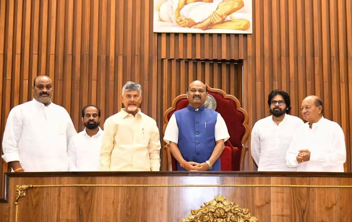 Andhra : अय्याना आंध्र प्रदेश विधानसभा के अध्यक्ष चुने गए