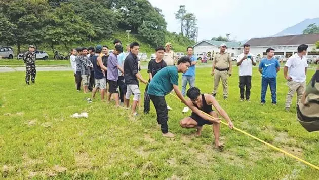 Arunachal : राजधानी पुलिस ने खेल आयोजन आयोजित किए
