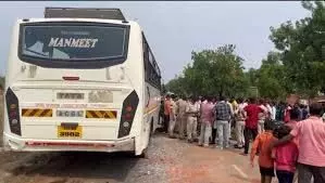 Sujanpur accident: बड़ा हादसा बाइक सवार सैनिक मौके पर हुई मौत