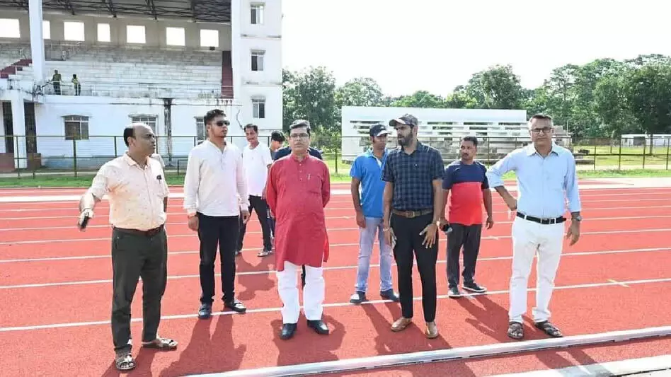 Tripura News :  त्रिपुरा के पहले सिंथेटिक एथलेटिक ट्रैक का उद्घाटन 2 जुलाई को होगा