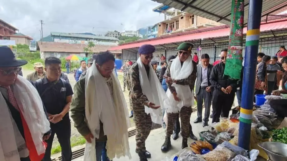 ARUNACHAL NEWS :  अरुणाचल के किसानों ने तवांग में जैविक सब्जियों की बिक्री शुरू