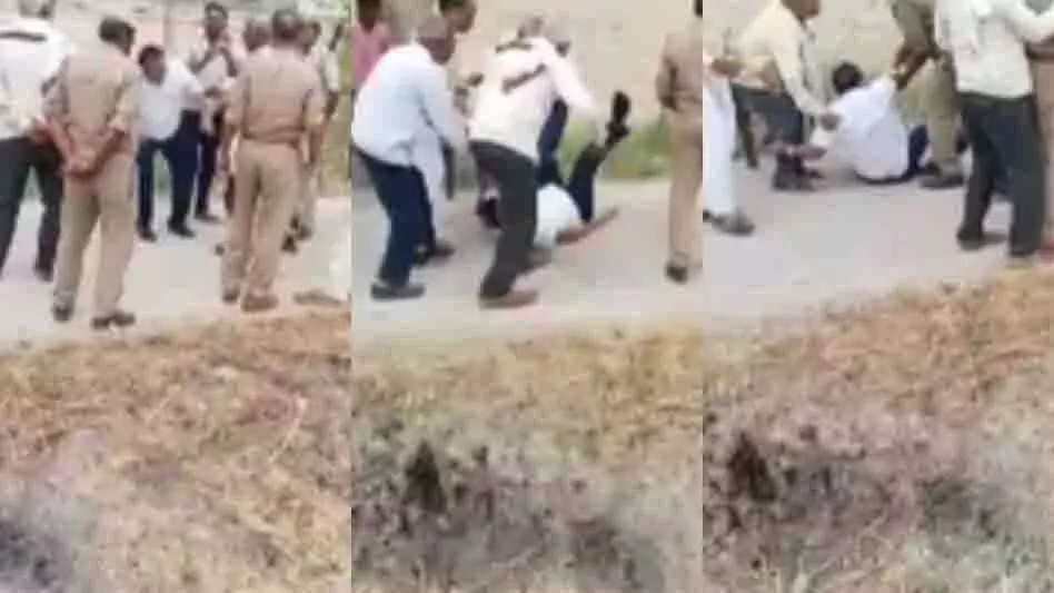 LAND DISPUTE: जमीनी विवाद के निपटारे करने गए तहसीलदार की पिटाई, किसान ने जड़ा थप्पड़, 2 गिरफ्तार