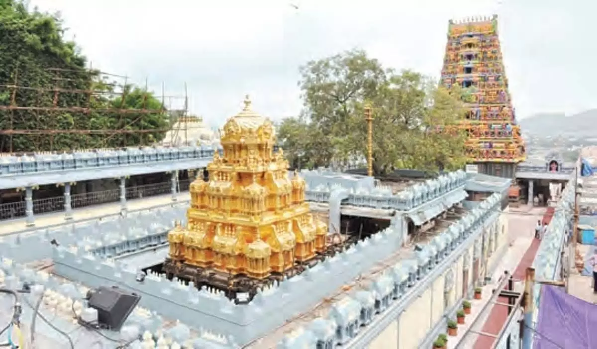 Andhra : दुर्गा मंदिर मास्टर प्लान के काम में देरी की संभावना