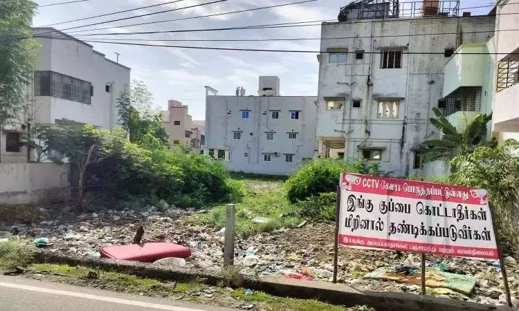 CHENNAI: अय्यप्पनथंगल के निवासियों ने कहा कि पंचायत द्वारा कचरा उठाने में विफल रहने के कारण खाली जमीनें कूड़े के ढेर में बदल गई