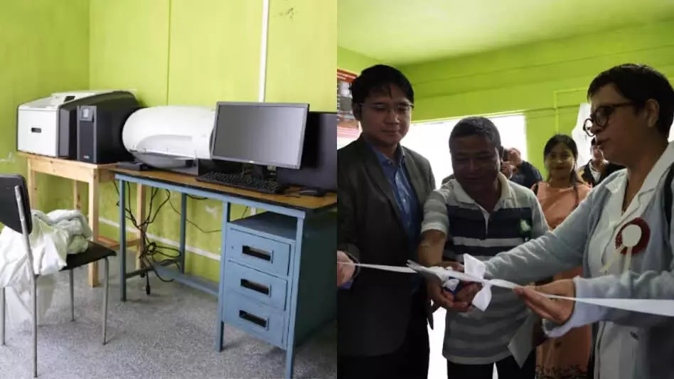 MEGHALAYE  : स्मित प्राथमिक स्वास्थ्य केंद्र को नई एक्स-रे इकाई मिली