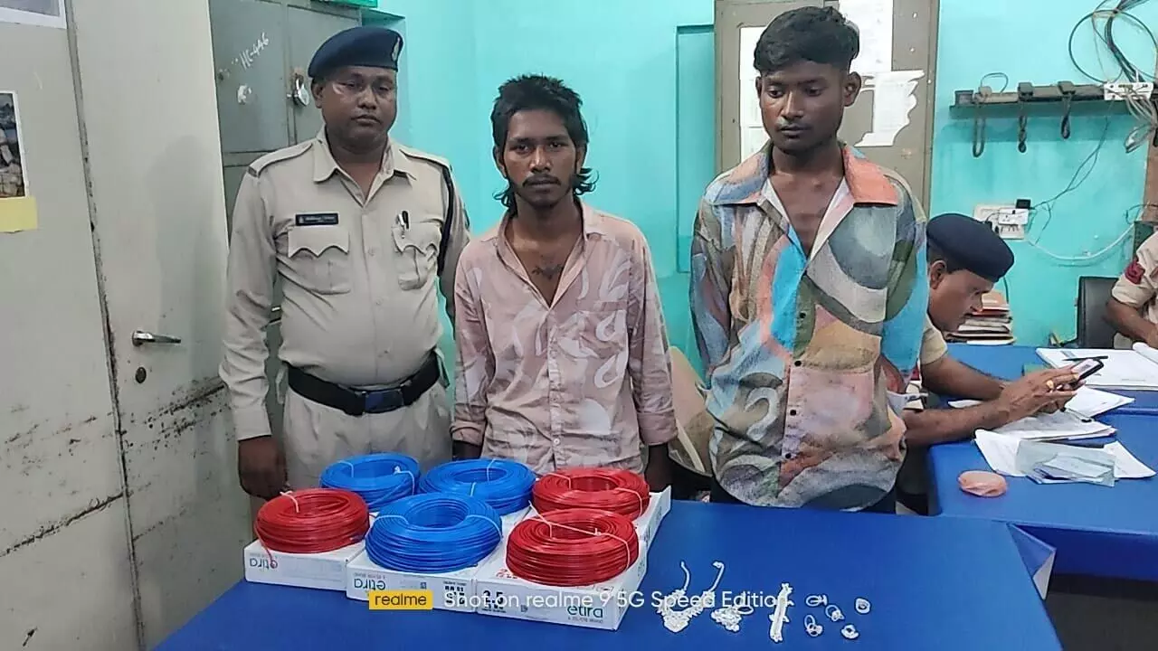 Raipur में दो शातिर चोर गिरफ्तार