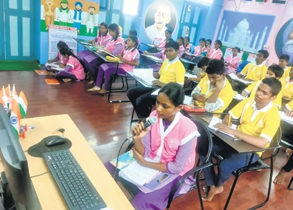 Andhra : ZPHS के छात्रों ने नासा के वैज्ञानिकों से बातचीत की