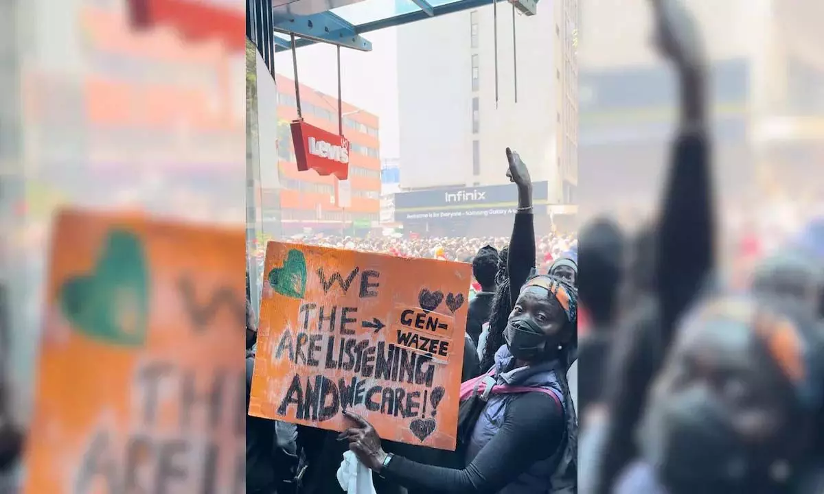 Washington: केन्या में प्रदर्शनकारियों पर आंसू गैस का इस्तेमाल, बराक ओबामा की सौतेली बहन भी शामिल