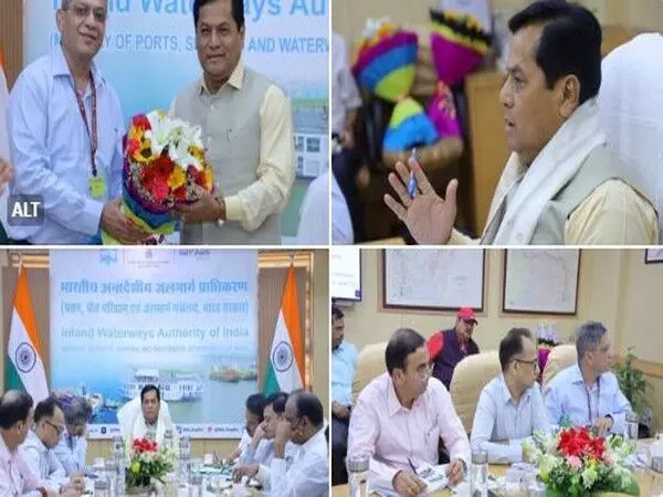 Sonowal ने IWAI परियोजनाओं की समीक्षा की, राष्ट्रीय जलमार्गों के विकास के लिए 5 वर्षीय कार्य योजना का अनावरण किया