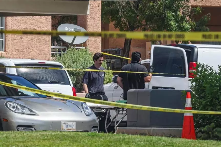 Las Vegas shooting:गोलीबारी में 5 लोगों की मौत के बाद संदिग्ध की मौत
