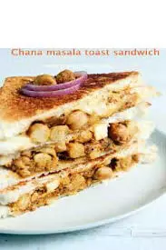 CHANA MASALA SANDWICH RECIPE :अब बनिये टेस्टी चटपटा और मीठा सैंडविच मसाला चना से