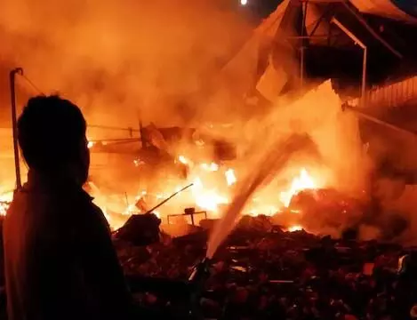 Bhiwadi Factory में लगी आग, चार लोगों की मौत, 10 घायल