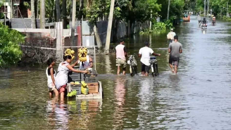 ASSAM NEWS :  असम में बाढ़ की स्थिति में सुधार, करीब 1 लाख लोग अब भी प्रभावित