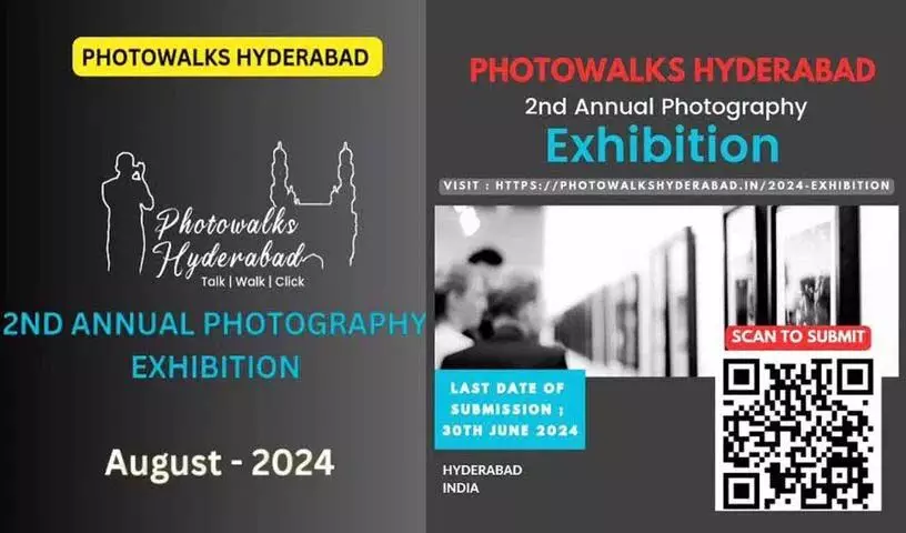Hyderabad: फोटोवॉक की दूसरी वार्षिक फोटोग्राफी प्रदर्शनी के लिए तैयार