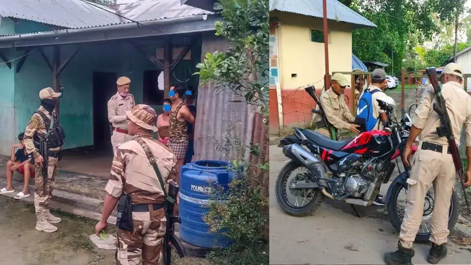 MANIPUR NEWS :  सुरक्षा बलों ने तलाशी अभियान के दौरान हथियार और गोला-बारूद बरामद किया
