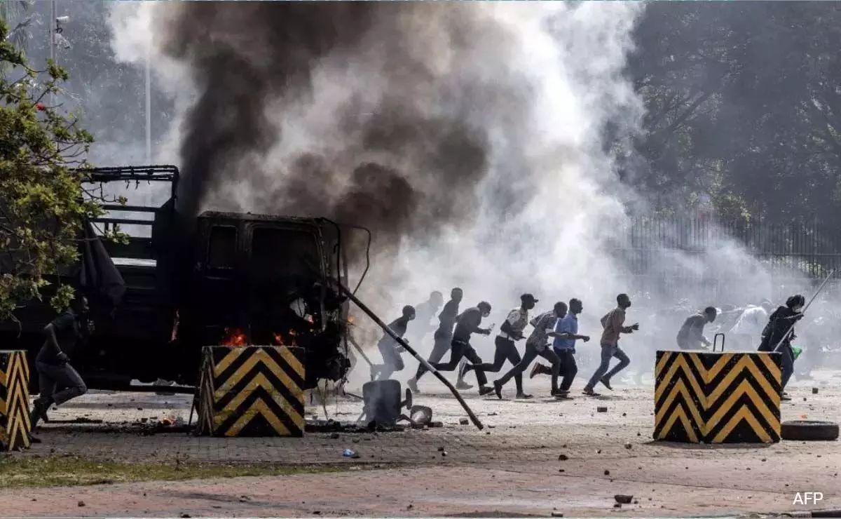 Kenya में हिंसक प्रदर्शन में मरने वालो की संख्या हुई 22