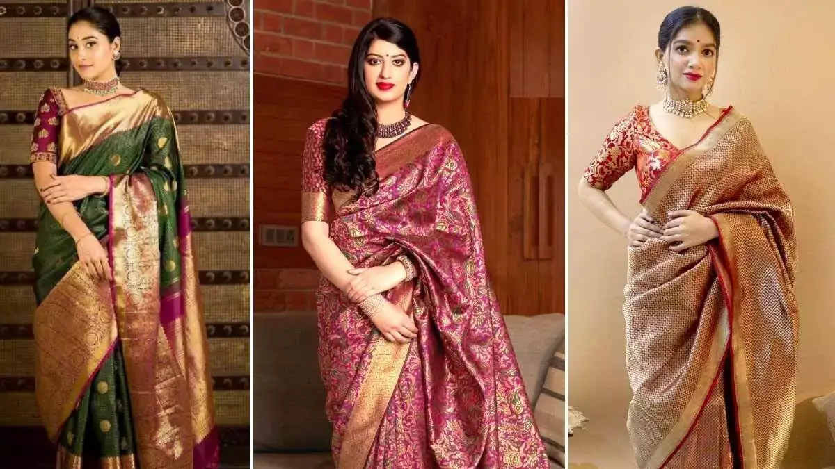 Saree Collection:खास मौके के लिए इस तरह की साड़ी के कलर्स लगते हैं बेस्ट