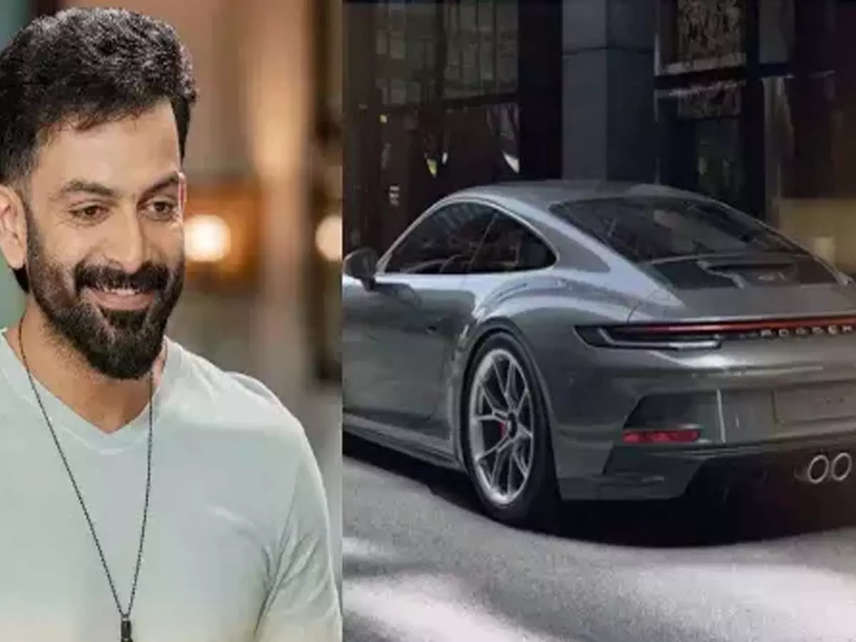 Prithviraj Sukumaran ;पृथ्वीराज सुकुमारन ने  किया कार की नई लग्जरी पोर्श शामिल