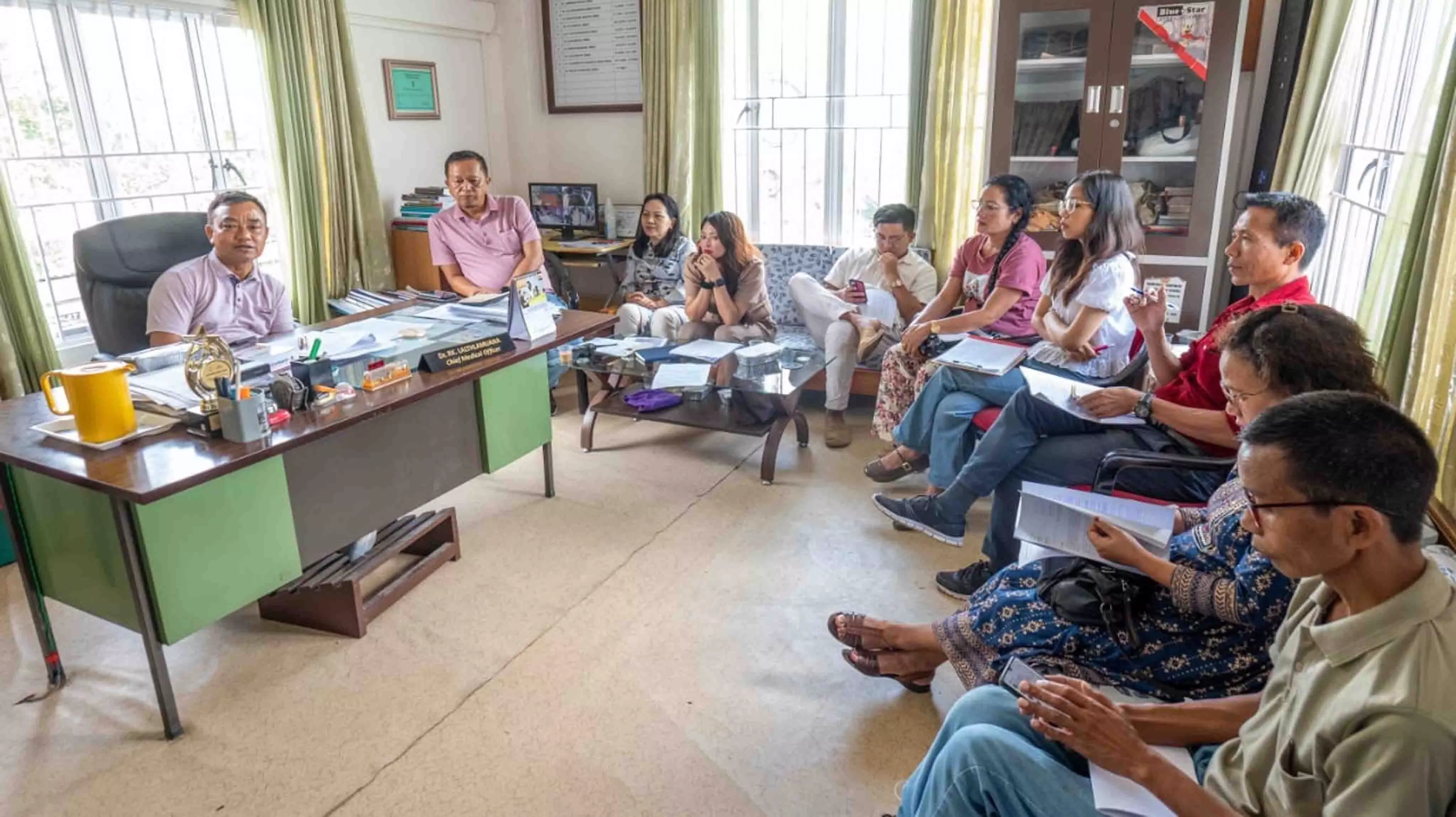 Mizoram News: कोलासिबा में डायरिया रोको संचालन समिति की बैठक