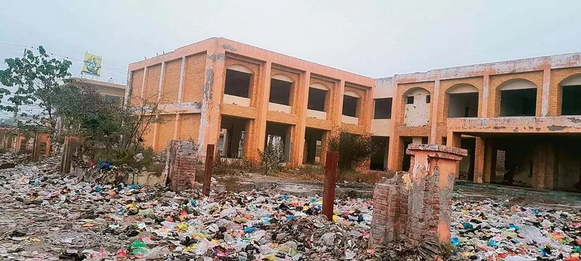 Ferozepur: 2 करोड़ रुपये से अधिक की लागत से बना राय सिख भवन खंडहर में तब्दील