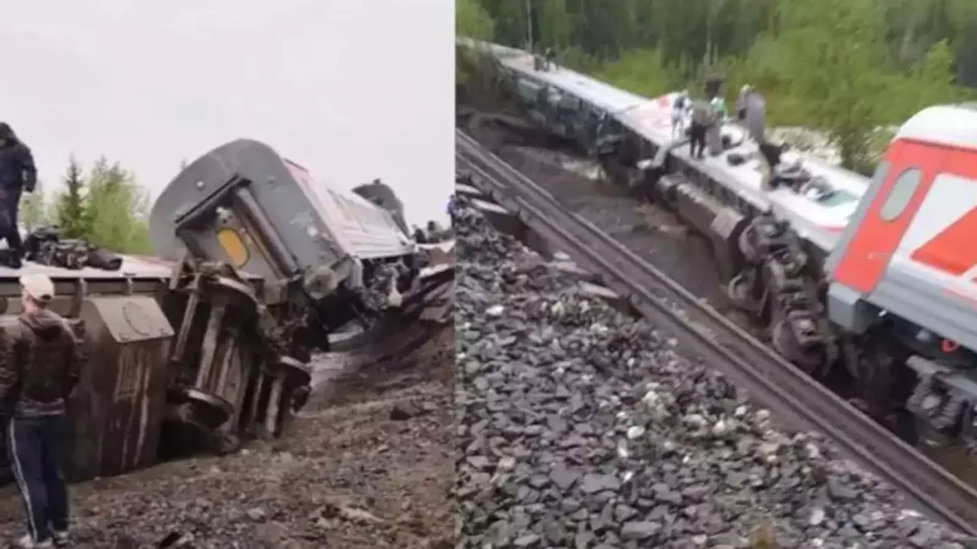 Russia Train accident: कोमी में 9 डिब्बे पटरी से उतर जाने से 70 लोग घायल