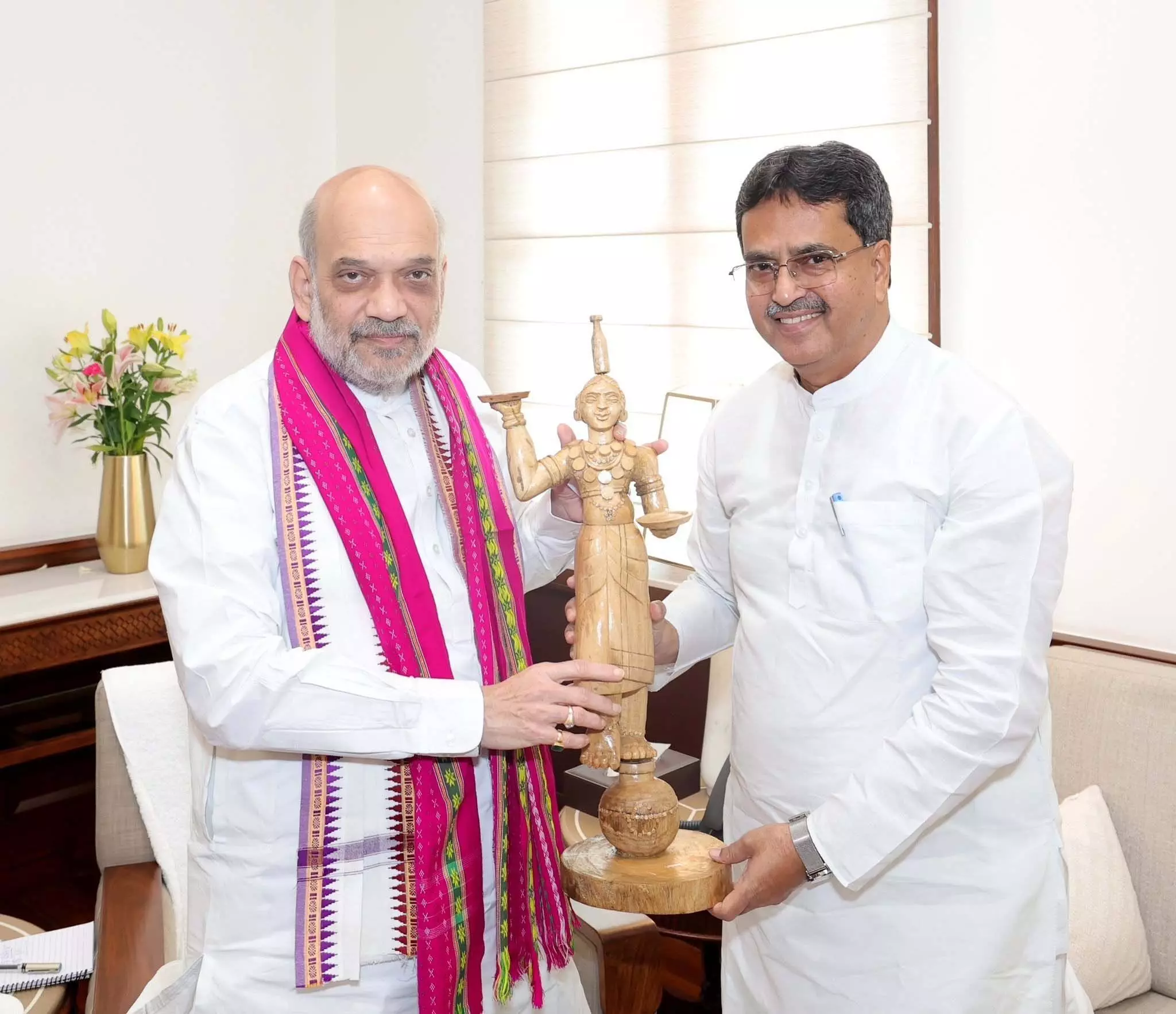 Tripura के CM ने अमित शाह से की मुलाकात
