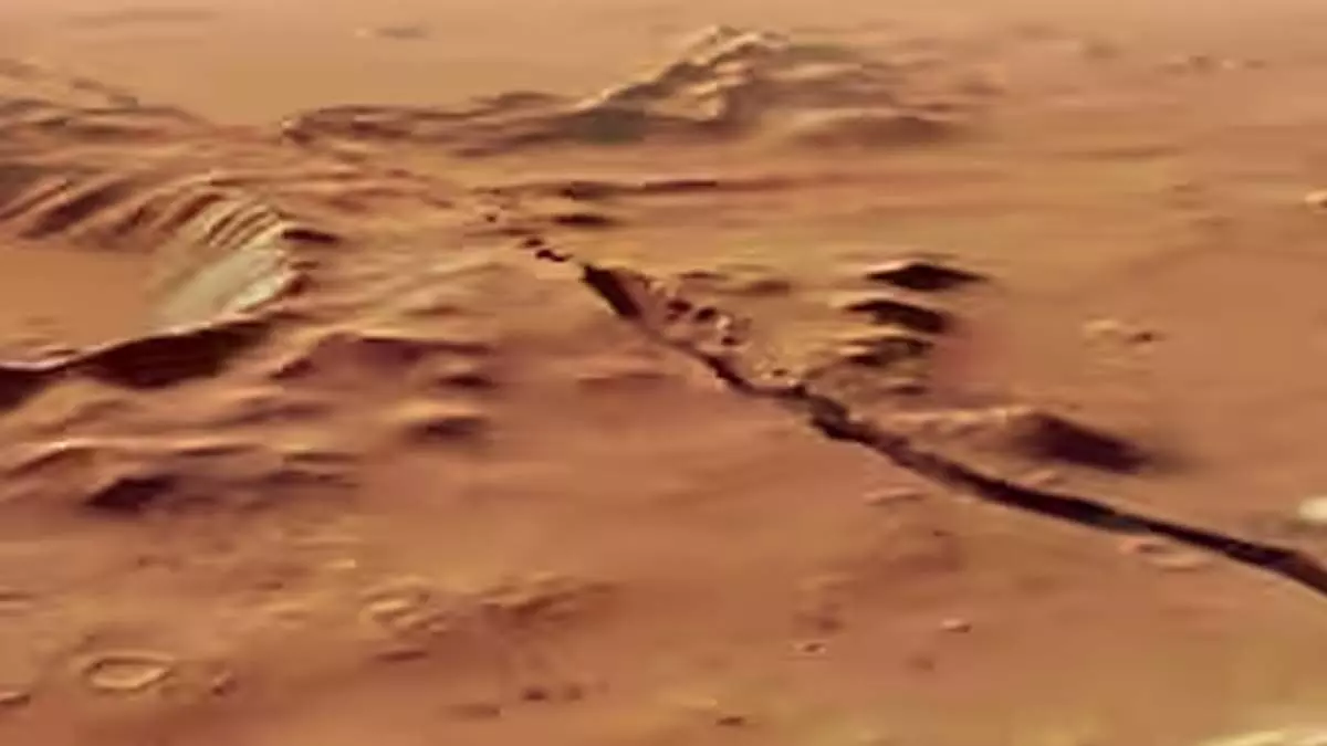 Mars reveal:  मंगल ग्रह पर भूकंपों से लाल ग्रह पानी रहस्य खोज