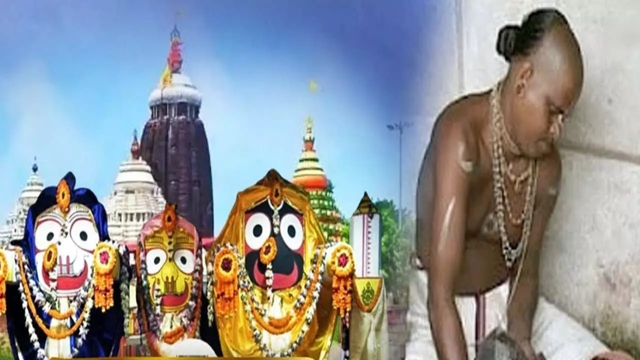 Odisha : भगवान जगन्नाथ की पुरी श्रीमंदिर में ओसो लागी रस्म निभाई गई