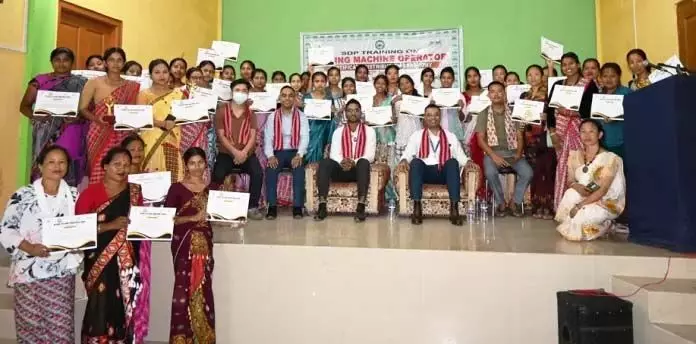 Arunachal  : सिलाई पर एसडीपी का समापन