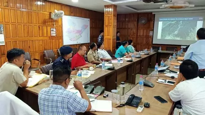 Arunachal : डीसी ने मानसून की तैयारियों की समीक्षा की